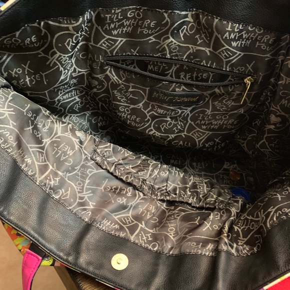 BETSY JOHNSON medium sized tote - Picture 2 of 2